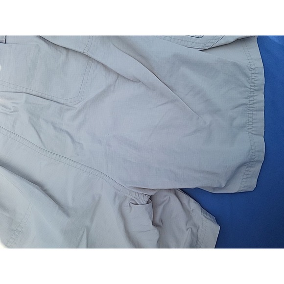 REEL LEGENDS Men's Size Large Beige Nylon Performance Shorts Cargo Fishing - Picture 10 of 12